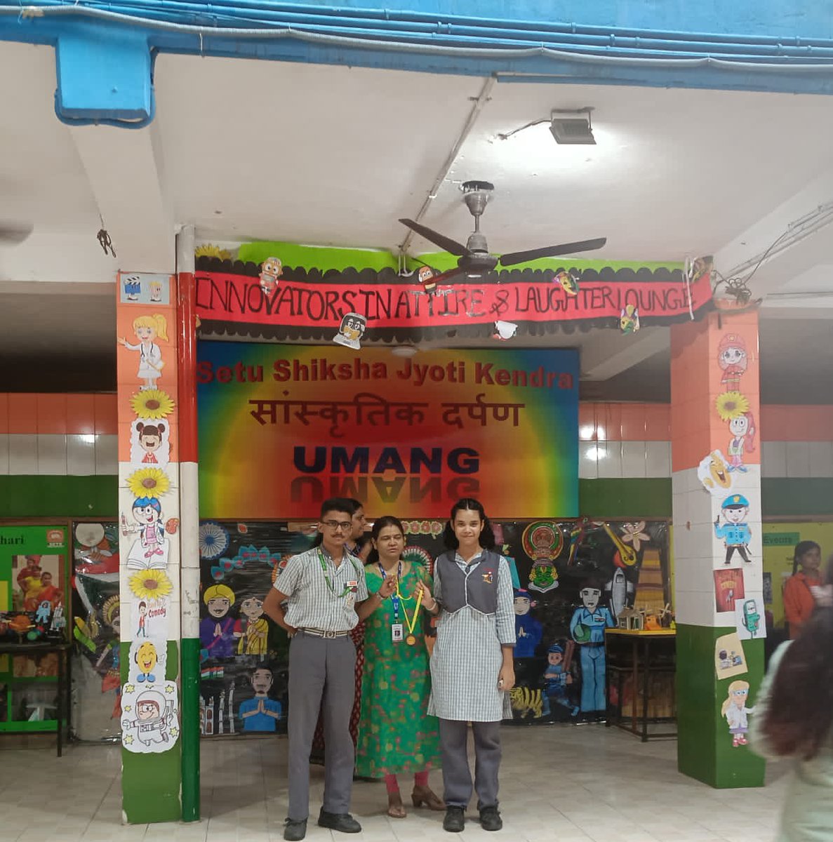 _OMFoundation's tweet photo. OM Foundation School recently participated in the Inter School Competition 'Umang' by Setu Shiksha Jyoti Kendra, Noida. The event, a celebration of skill and creativity brought together schools of Noida. In the category of 'Innovative Symposium',  our students won third prize. https://t.co/I2I3MTEHnv