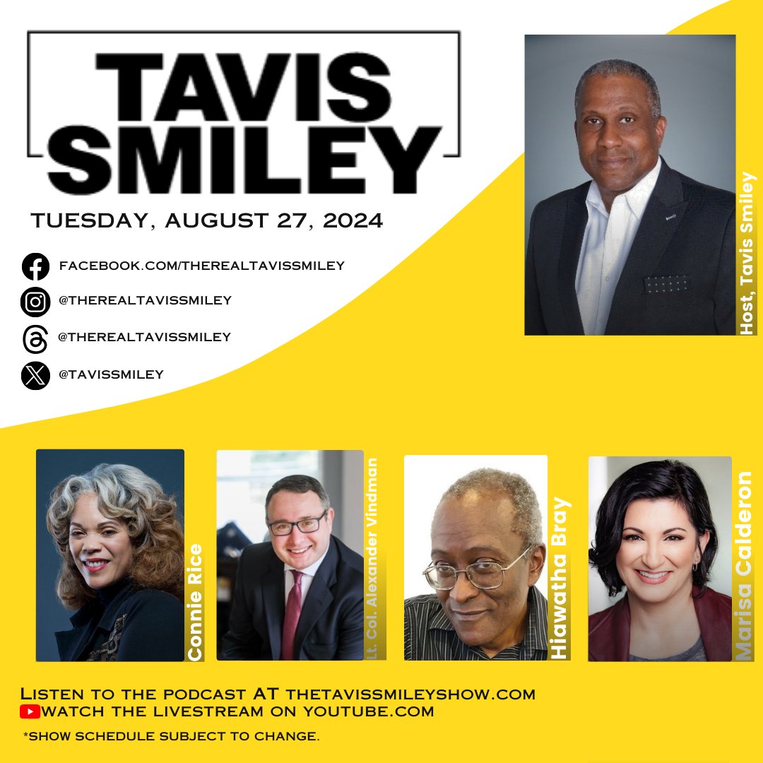 Tavis Smiley - on 🧵 @therealtavissmiley tweet media