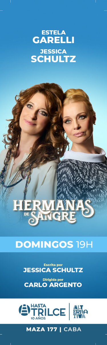 Schultzjessica2's tweet photo. Domingos de Septiembre 19 hs en Hasta Trilce, Maza 177. Entradas por Alternatuva o en la boleteria del teatro.Los esperamos! https://t.co/boMs25Qp6v