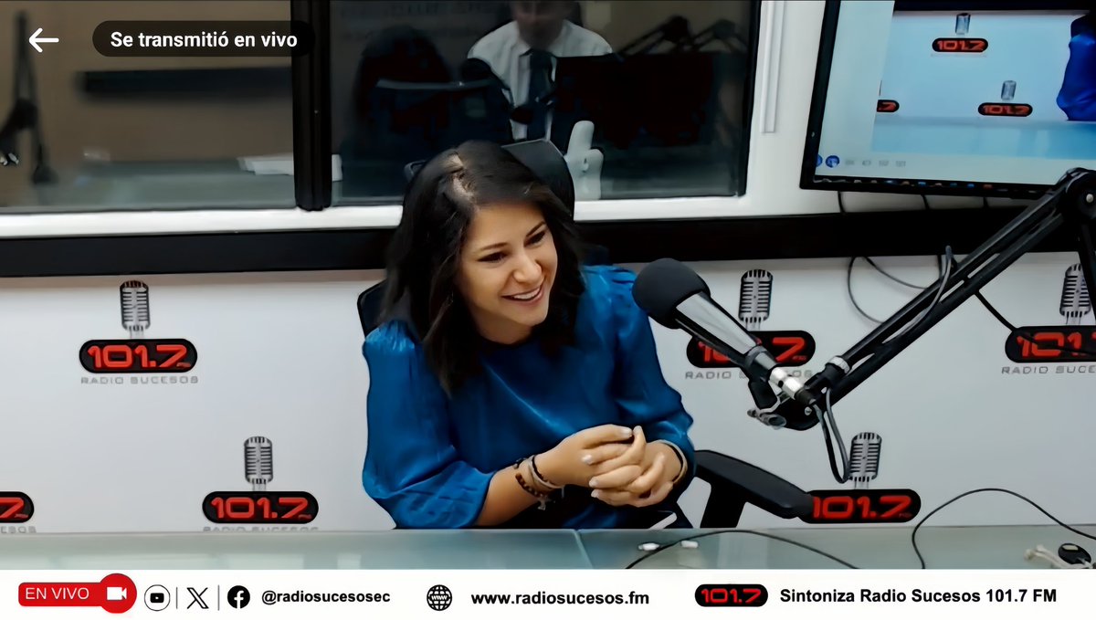mineriaecuador's tweet photo. #Entrevista | Hoy en #ImpactoInformativo, en @radiosucesosec, @CaroOrozco_ec habló sobre las perspectivas de la #MineríaSustentable en Ecuador. Comentó sobre la consulta popular de agosto 2023 en Quito, resaltando la importancia de la seguridad jurídica para concesiones previas. https://t.co/EL79HU5AG3