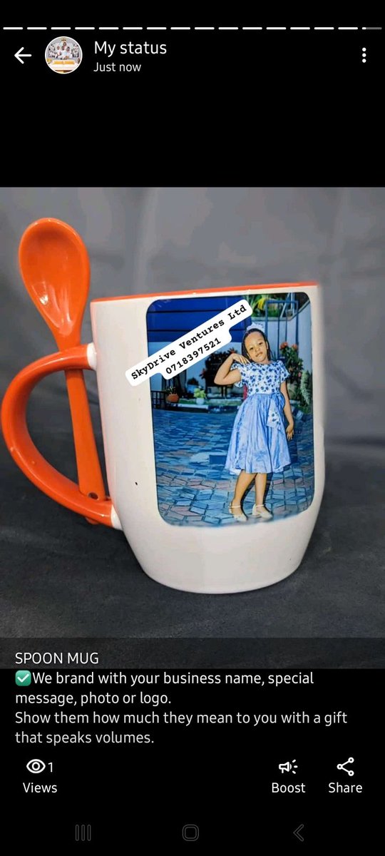 MoraraAlexis's tweet photo. We advise for selection of gifting Ideas
We give top quality & Beautiful our services Call Whatsap 0718397521 SPOON MUG ksh950 Mount 8×12 1k KIDS BOTTLE ksh1300 etc YES We DELIVER #Maandamano Trump Safaricom Kikuyu #FeesHasFallen Salim Swaleh Raila Odinga HELB KNUT Eddie Nketiah https://t.co/UKkFbEqqx7