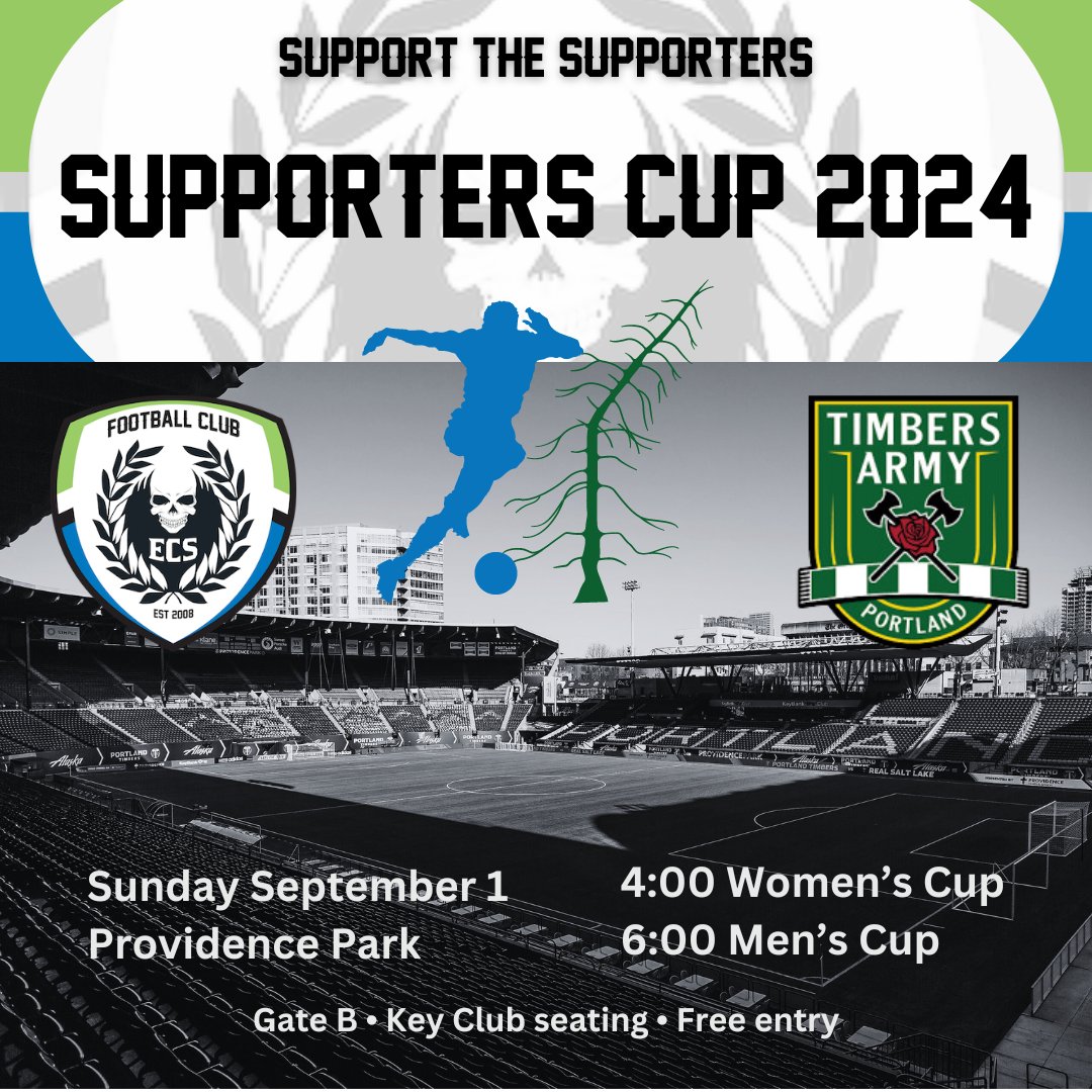 Heading to Portland on Saturday? Stick around on Sunday to cheer on ECS FC in the Supporters Cup at Providence Park. Since 2010, our recreational amateur sporting clubs have clashed in annual games during Sounders vs. Timbers weekends, rotating between host cities.
