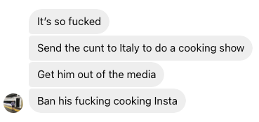 the Petracca stuff is going down well in the group chat