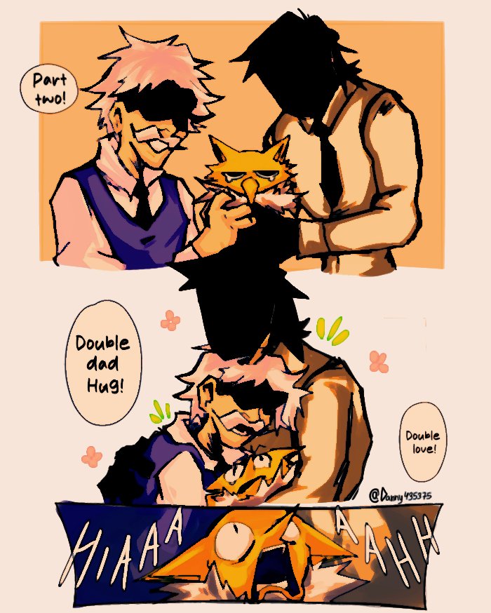 Danny435375's tweet photo. 117 likes!?!? 😳
Omg... Well, a little gift I made 🥺✨💕
(I love the dynamic of these two)
#pokepasta #fnflullaby #hypnoslullaby  #hypnos #Hellbell #CartridgeGuy https://t.co/3yfnD9H5ym