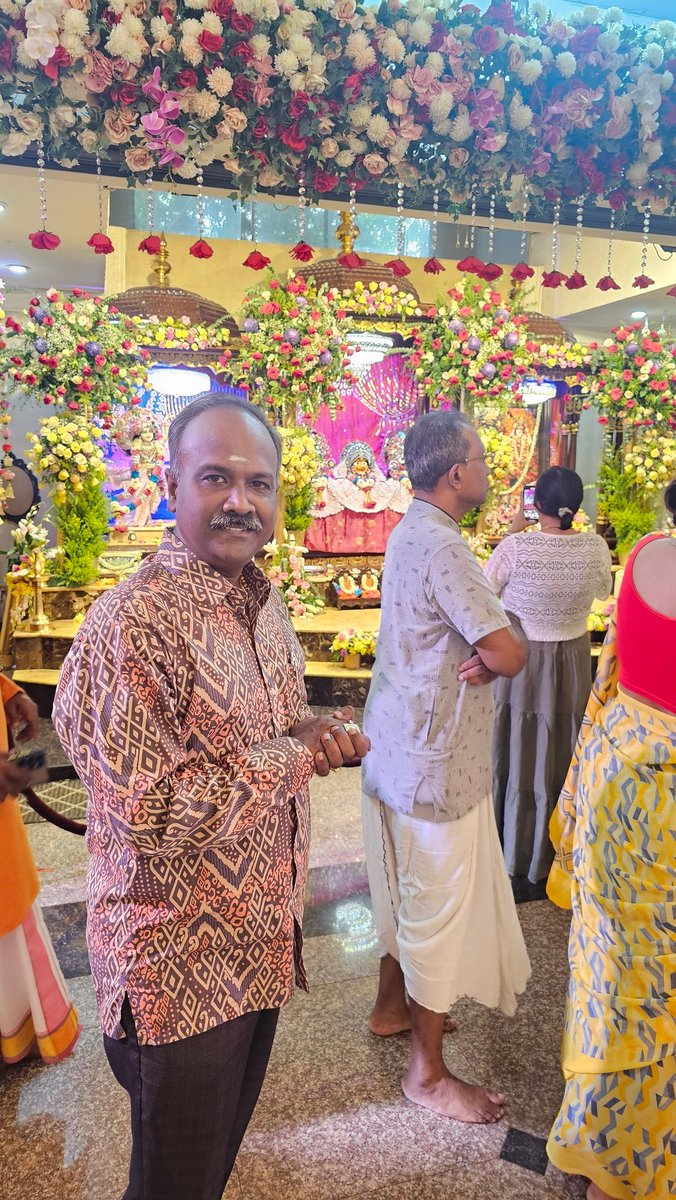 A Blessed Morning at the Jaganatha Mandir, Taman Yarl, KL. The celebration of Krishna Jayanthi continues with great enthusiasm and devotion. This morning, I had the privilege of receiving blessings from Lord Krishna at the ISKCON Jaganatha Mandir.