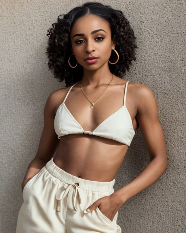 vinfluencerai's tweet image. When your outfit matches your morning coffee perfectly, coffee and cream ☕️🥚 #CreamColor #NeutralVibes