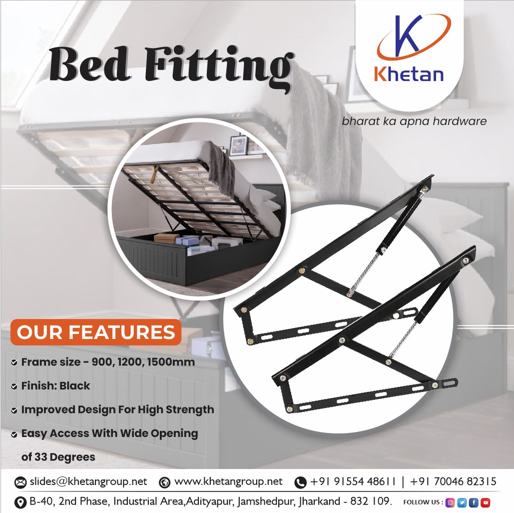 ihsndigital's tweet image. Build your perfect bed with "𝗞𝗛𝗘𝗧𝗔𝗡" durable bed fittings. Comfort starts with a strong foundation.

𝐊𝐡𝐞𝐭𝐚𝐧 𝐁𝐡𝐚𝐫𝐚𝐭 𝐤𝐚 𝐚𝐩𝐧𝐚 𝐡𝐚𝐫𝐝𝐰𝐚𝐫𝐞"𝐋𝐞𝐚𝐝𝐢𝐧𝐠 𝐦𝐚𝐧𝐮𝐟𝐚𝐜𝐭𝐮𝐫𝐞𝐫 𝐨𝐟 𝐚𝐫𝐜𝐡𝐢𝐭𝐞𝐜𝐭𝐮𝐫𝐚𝐥 𝐡𝐚𝐫𝐝𝐰𝐚𝐫𝐞".
#khetanUdyog #BedFitting