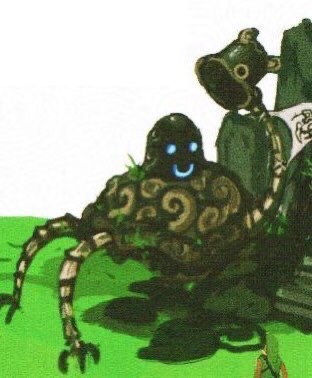SlLENTPRINCESS's tweet photo. reminder that the botw guardians wear helmets and this is what they look like underneath https://t.co/kyO8i3rL8G