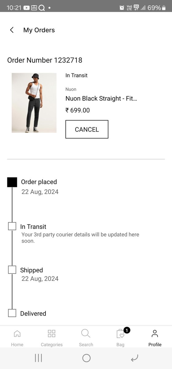 NehalAkhter9's tweet photo. @WestsideStores i ordered this product on 22 August and showing delivered in 4-5days.where is my product 
order no- 1232718 https://t.co/6VDbsuQ9P6