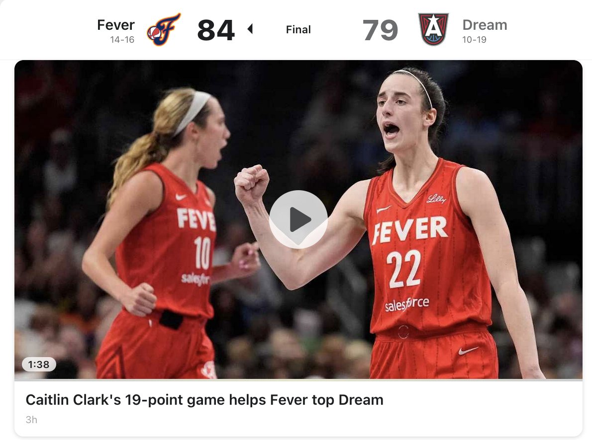 Was this game real? Or a fever dream?

<a href="/WNBA/">WNBA</a> <a href="/IndianaFever/">Indiana Fever</a> <a href="/CaitlinClark22/">Caitlin Clark</a>