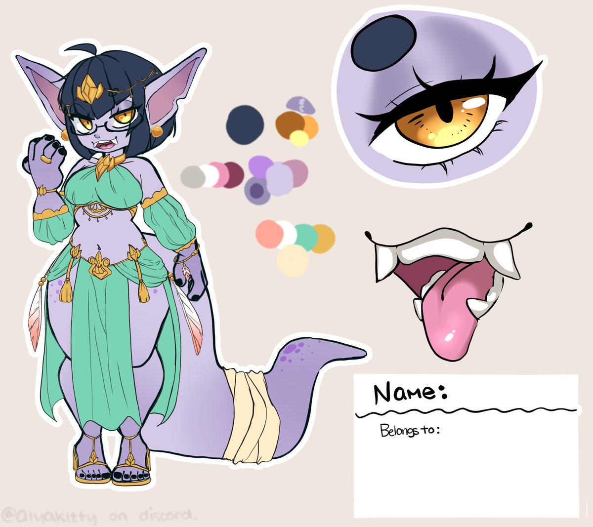 soupierPies's tweet photo. Check out @AiyaEcchi Beautiful goblin sona done by them!! Their comms are worth it! https://t.co/Aq6HjRoIhT