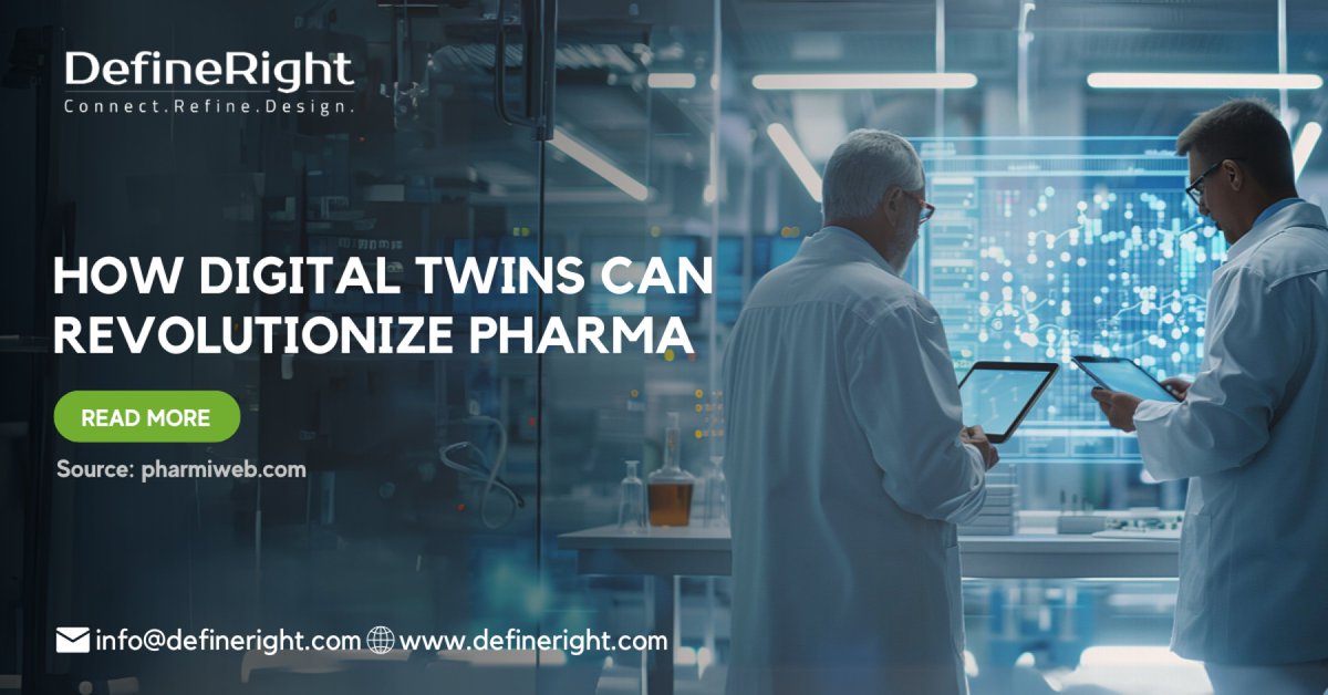 DefineRight's tweet image. Digital twins in pharma are revolutionizing drug development, reducing costs, and speeding up time-to-market. Discover this game-changing innovation.
Read More:  pharmiweb.com/article/how-di…

#DigitalTwins #TechInPharma #FutureOfMedicine