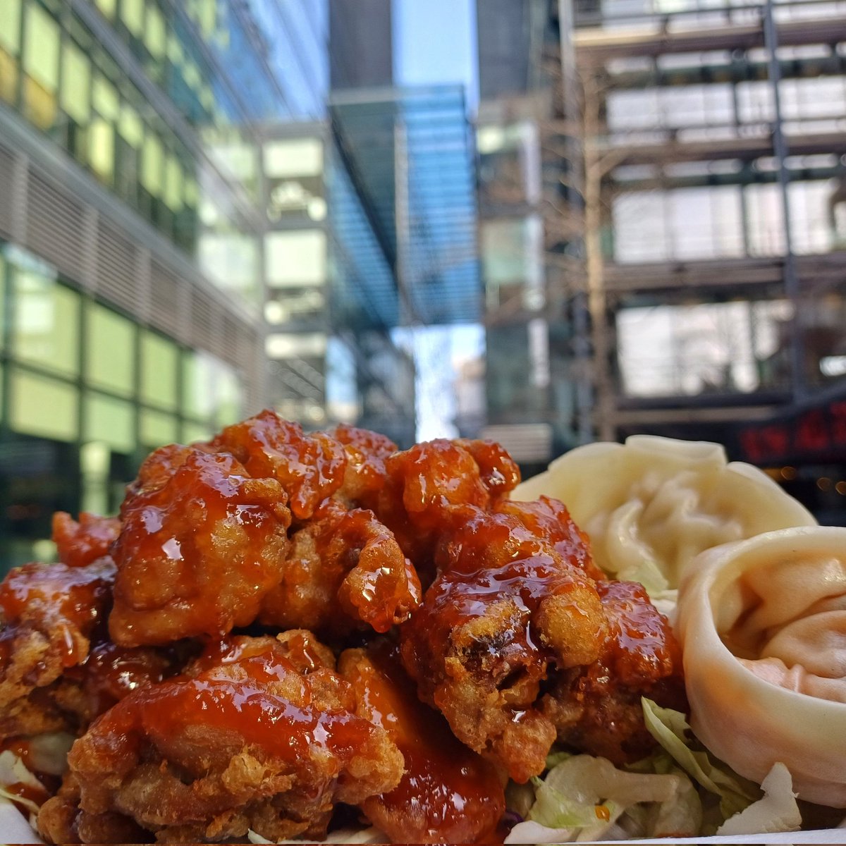 This week
GoKo will be at
Tuesday <a href="/StJPiccadilly/">St James's Church, Piccadilly</a> 
Wednesday <a href="/new/">Matthew Sanders</a> street sq
Thursday @Victoria cardinal place 
Saturday <a href="/DOYSQ/">Duke of York Square</a> <a href="/partridgesfoods/">Archived • Partridges Market</a> 
Sunday <a href="/MarketWimbledon/">WimbledonVillageFarmersMarket</a>
See U Soon
#friedchicken #crispychicken #glazedchicken #dumplings #mandu #foodie #foodmarket #streetfood #lunch