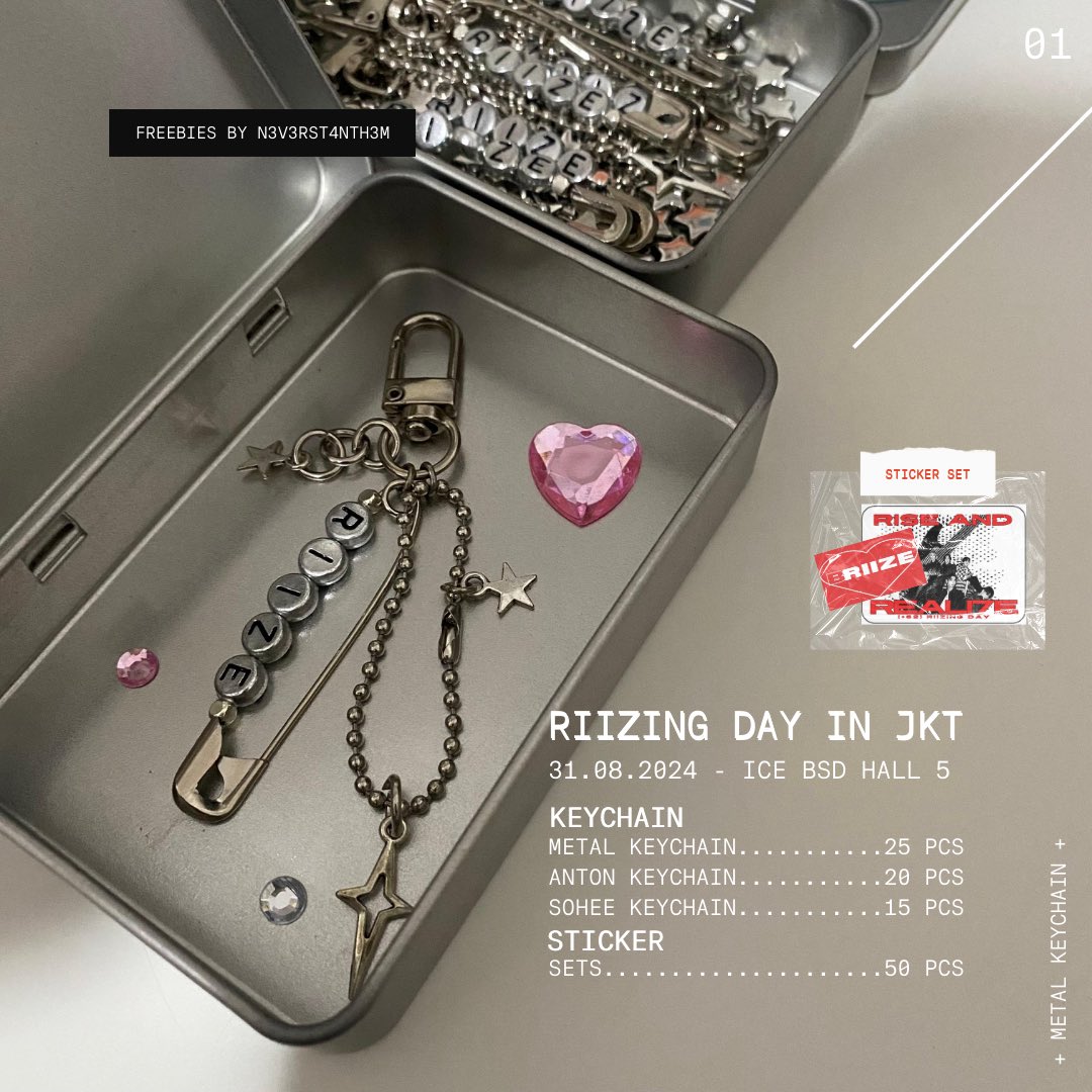 n3v3rst4nth3m's tweet photo. ℝ𝕀𝕀ℤ𝕀ℕ𝔾 𝔻𝔸𝕐 𝕀ℕ 𝕁𝕂𝕋 ✧₊⁺
Freebiez by @n3v3rst4nth3m   ̤̮  

✦ Aug 31, 2024 @ ICE BSD
✦ Details on picture

[ rt and like are appreciated ]

#RIIZINGDAY_in_JKT #RIIZE #RIIZINGDAYinJAKARTA #라이즈 ANTON SOHEE https://t.co/a98zDT3T7h