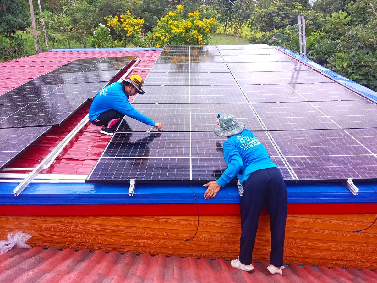 ChaweewanLtd's tweet image. #Yasothon #isan #AlphaESS #solarthailand #solarpower