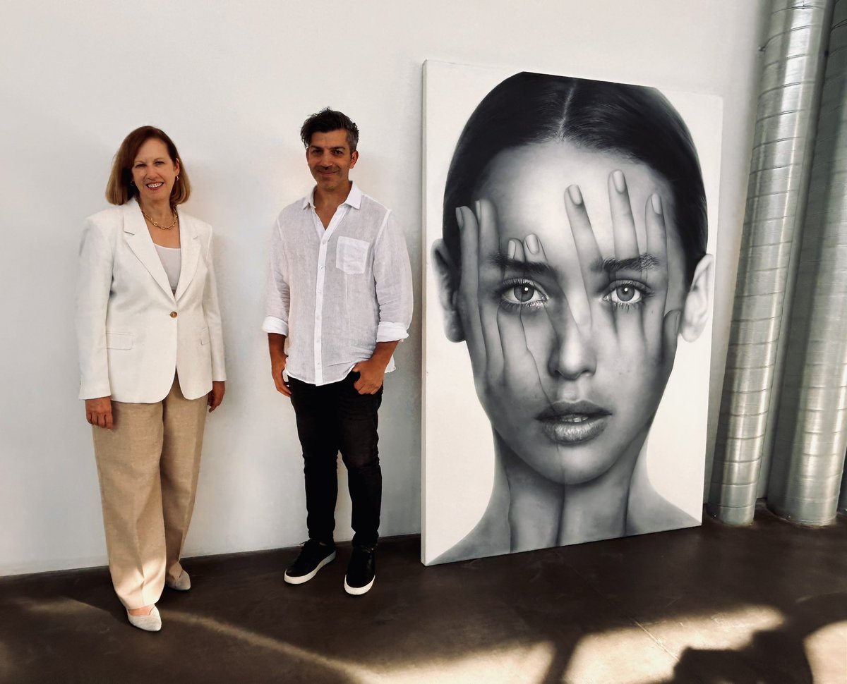 Ambassador Kristina A. Kvien (@usambyerevan) on Twitter photo Enjoyed visiting the Yerevan studio of Armenian-American artist <a href="/TigranTsi/">Tigran Tsitoghdzyan</a>! Tigran's amazing work and support of Armenian artists is an inspiring example of Armenia-U.S. collaboration. Enjoyed visiting the Yerevan studio of Armenian-American artist <a href="/TigranTsi/">Tigran Tsitoghdzyan</a>! Tigran's amazing work and support of Armenian artists is an inspiring example of Armenia-U.S. collaboration.