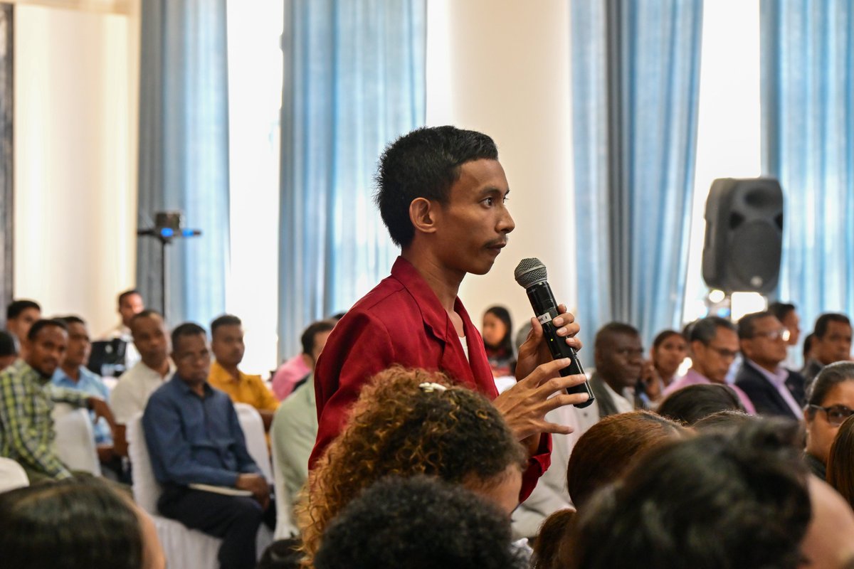 WHOTLS's tweet image. 2nd day of the seminar at the Ministry of Foreign Affairs and Cooperation in Dili brought together four key speakers to discuss ideas for strengthening innovation in Timor-Leste. #sciencetech #healthinnovation #tech