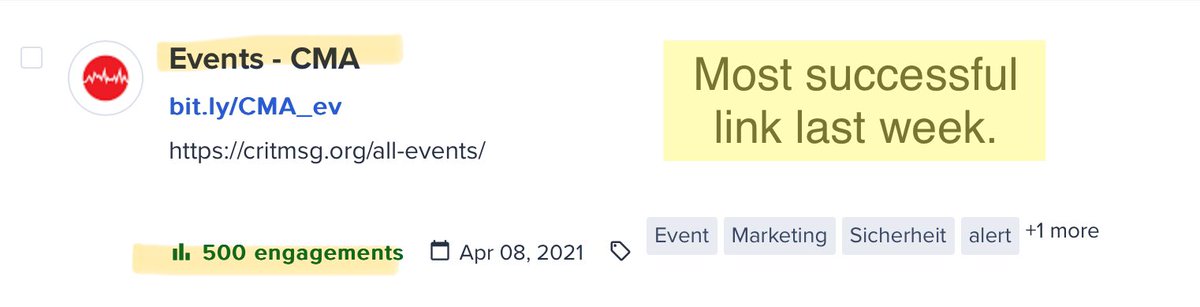 Critical Messaging Association tweet media