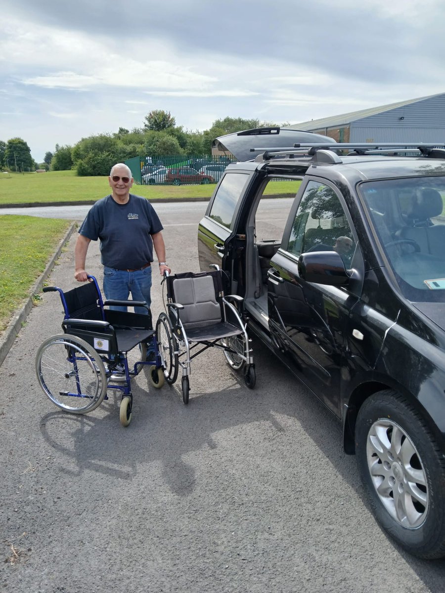 wetherbylion's tweet image. Wetherby District Lions recently donated some wheelchairs for onward delivery to Ukraine to help wounded soldiers.   For more details please check our blog wetherbylions.org/single-post/bo…