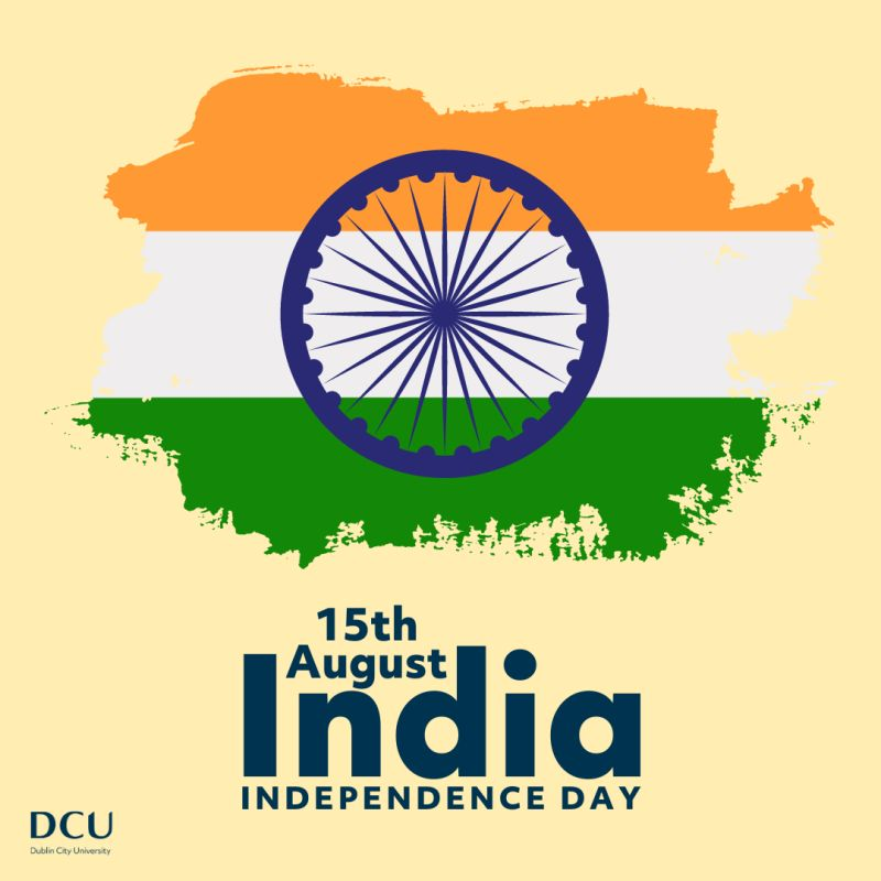 Happy India Independence to all our Indian students, colleagues and friends!