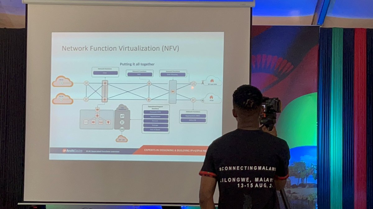 FBorsik's tweet photo. .@stubarea51 & @IPArchiTechs are everywhere! Even at @MalawiNog-1 x @SAFNOG-9 in #Lilongwe, #Malawi 🇲🇼
#SAFNOG #MwNOG #ConnectingMalawi #MwNOG1 #SAFNOG9 #broadband #latency #ConnectingAfrica #fiber #WiFi #bufferbloat #IPArchiTechs #ISP #WISP #FISP #InternetServiceProvider #FWA https://t.co/y63lStQCAl