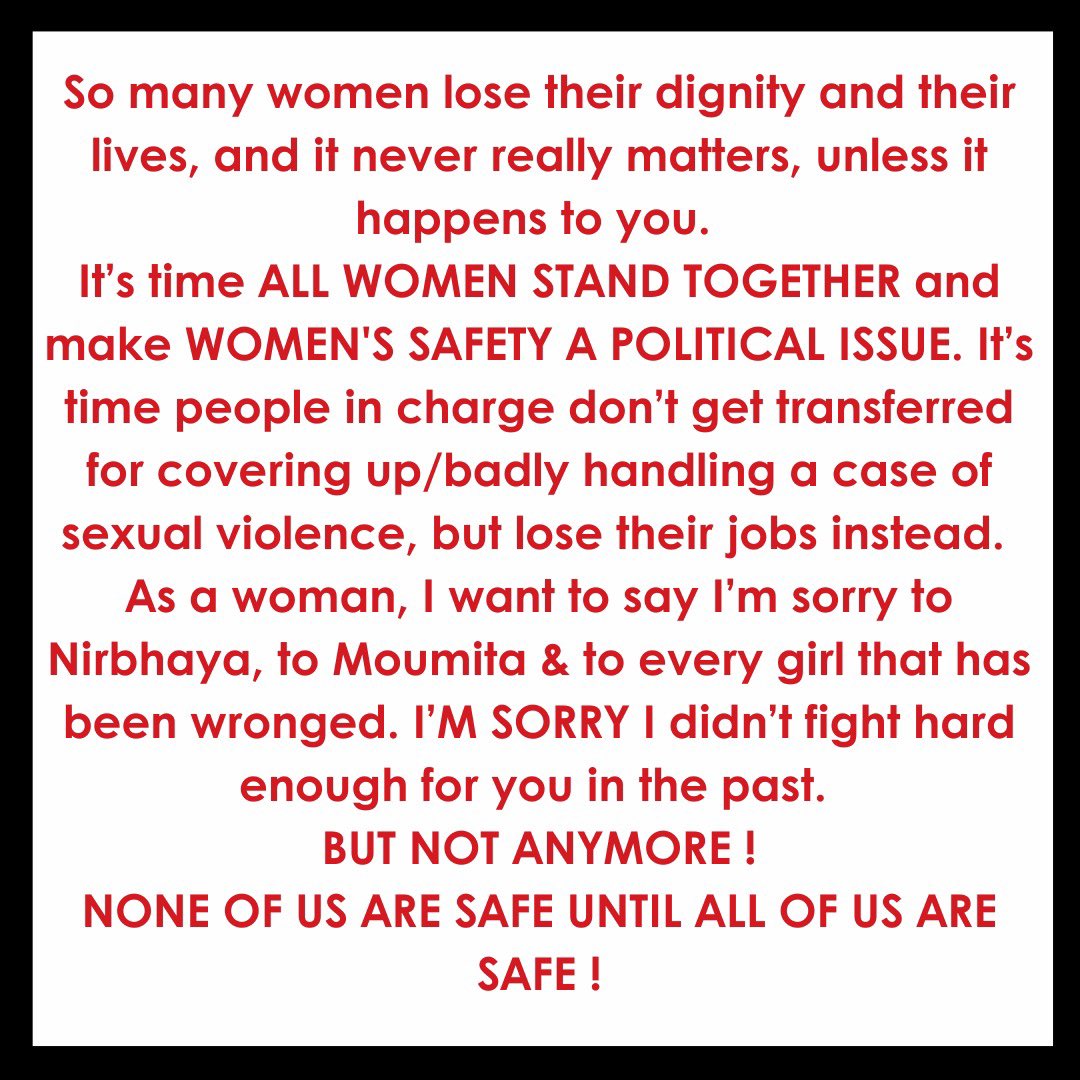 💔💔💔 #justiceformoumita #womensafety #justicedelayedisjusticedenied