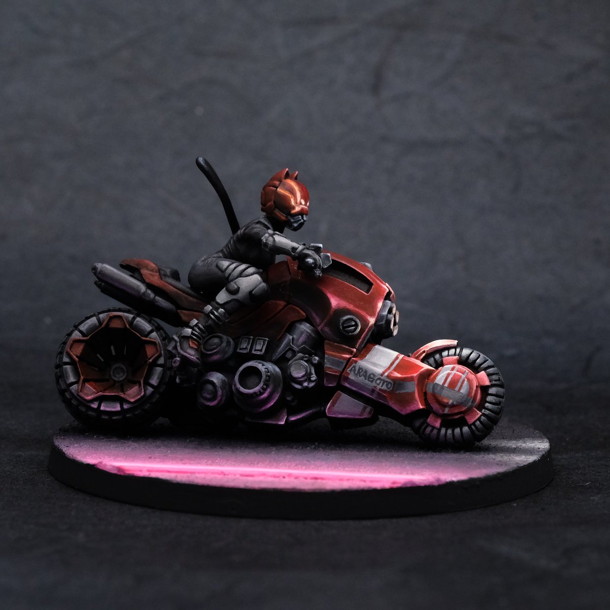 yokaiminip's tweet photo. Kuroshi Rider - Finish
明日は仕事なのでこれで完成&提出です
#InfinityUniverse #InfinityPaintContest #InfinityPeopleChoice #infinity #Infinitythegame #corvusbelli #Warmongers #NMM #ファレホ #筆塗り #ミニチュア #wip https://t.co/KxS8TVrKNR