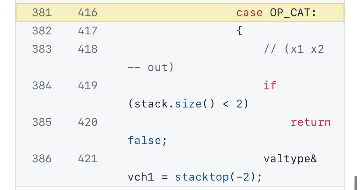 Satoshi Nakamoto created OP_CAT in 2009 when creating Bitcoin.

He then disabled it in 2010.  
Now, Tapscript enables it again. 

Only a small circle of people know about its capabilities yet…

The potential is insane though… 👇