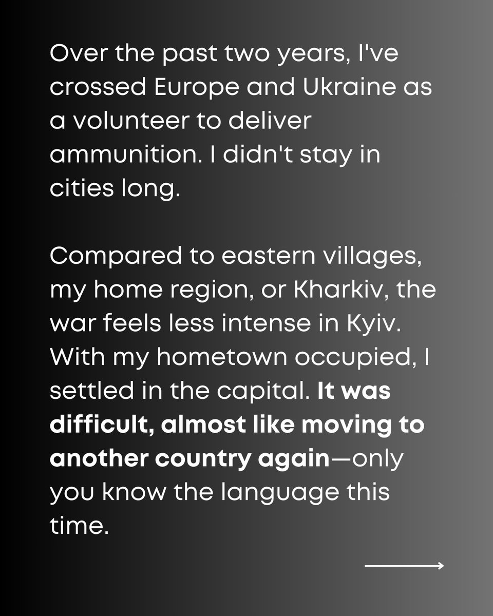 apchel_olena's tweet photo. I returned to Ukraine after four years abroad and voluntarily joined the Ukrainian Armed Forces. With residence permits in two countries and job offers in diplomacy and the arts, I ended a contract with a German institution, packed up, and moved home. https://t.co/ltMhNNJWvE