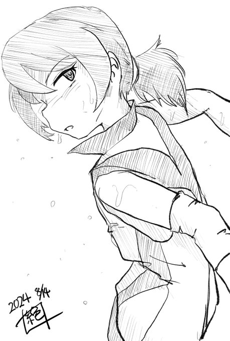 #週末ガルパンお絵描き120分一本勝負
#週末ガルパンお絵描き120分一本勝負20240814
お題「河西忍」
申し訳ありません
予約投稿をミスっておりました‼︎
バレー部では影が薄いとか言われちゃってるんですが
自分は大好き忍ちゃん!
アタックを生かし戦車道でもガンガン生かしていって欲しい…! 