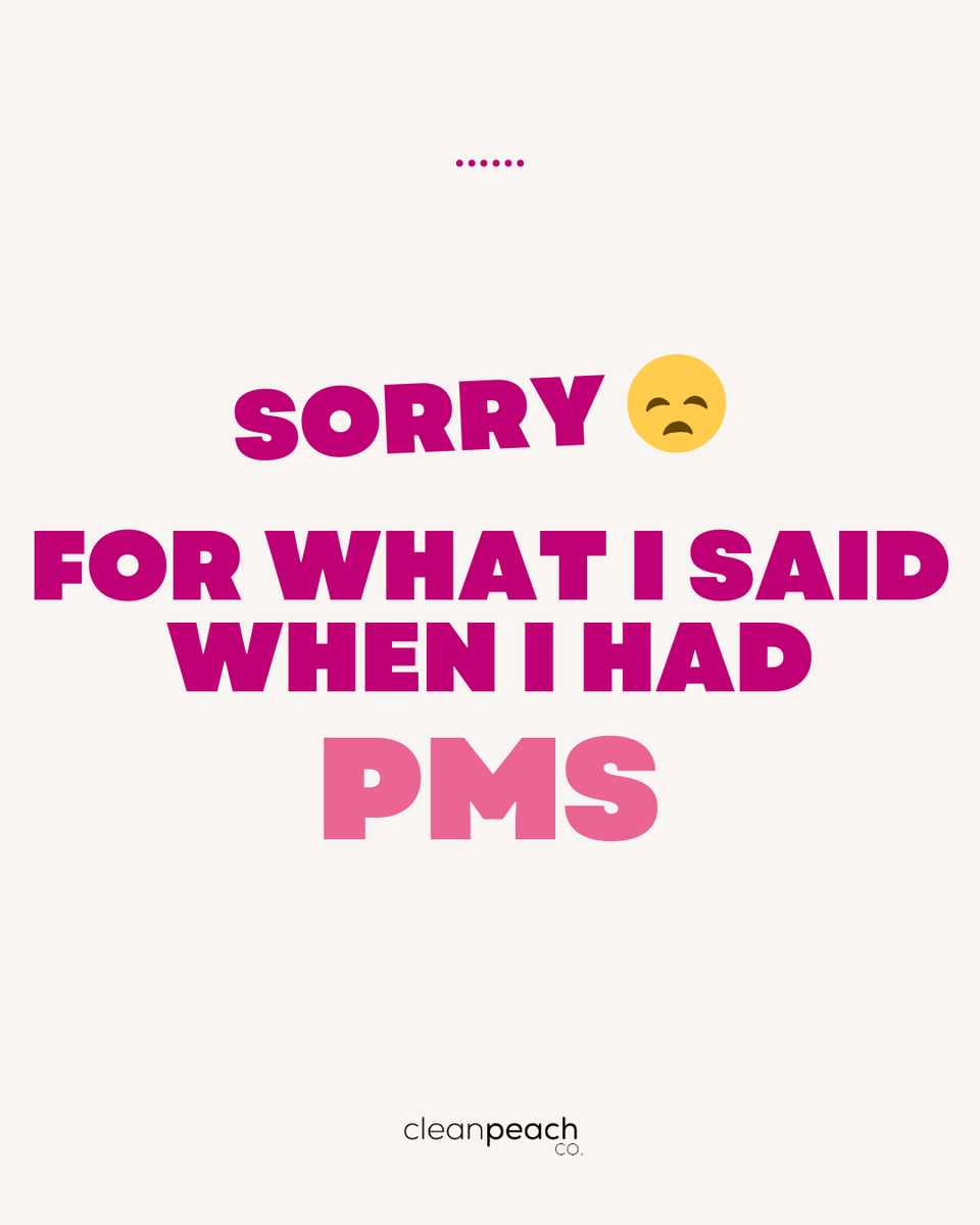 cleanpeachco's tweet photo. PMS and mood swings can feel like a whirlwind 🌪
But did you know it's all about hormonal changes? Has your PMS ever made you do questionable things?

#freshandconfident #selfcare #cleanpeachco #vaginacare #femininecare #intimatehealth #yoni #intimate #femininehygiene https://t.co/XtRrz96noC