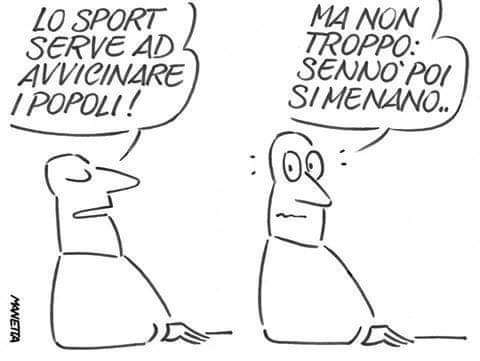 SalvinoCastro's tweet photo. OLIMPIADI DI PARIGI
Vicini, ma non troppo.
Credit: #Manetta
#smile #humor #F1Sorriso #cartoon #comics #olimpiadi2024 https://t.co/hUgiOSwUUf