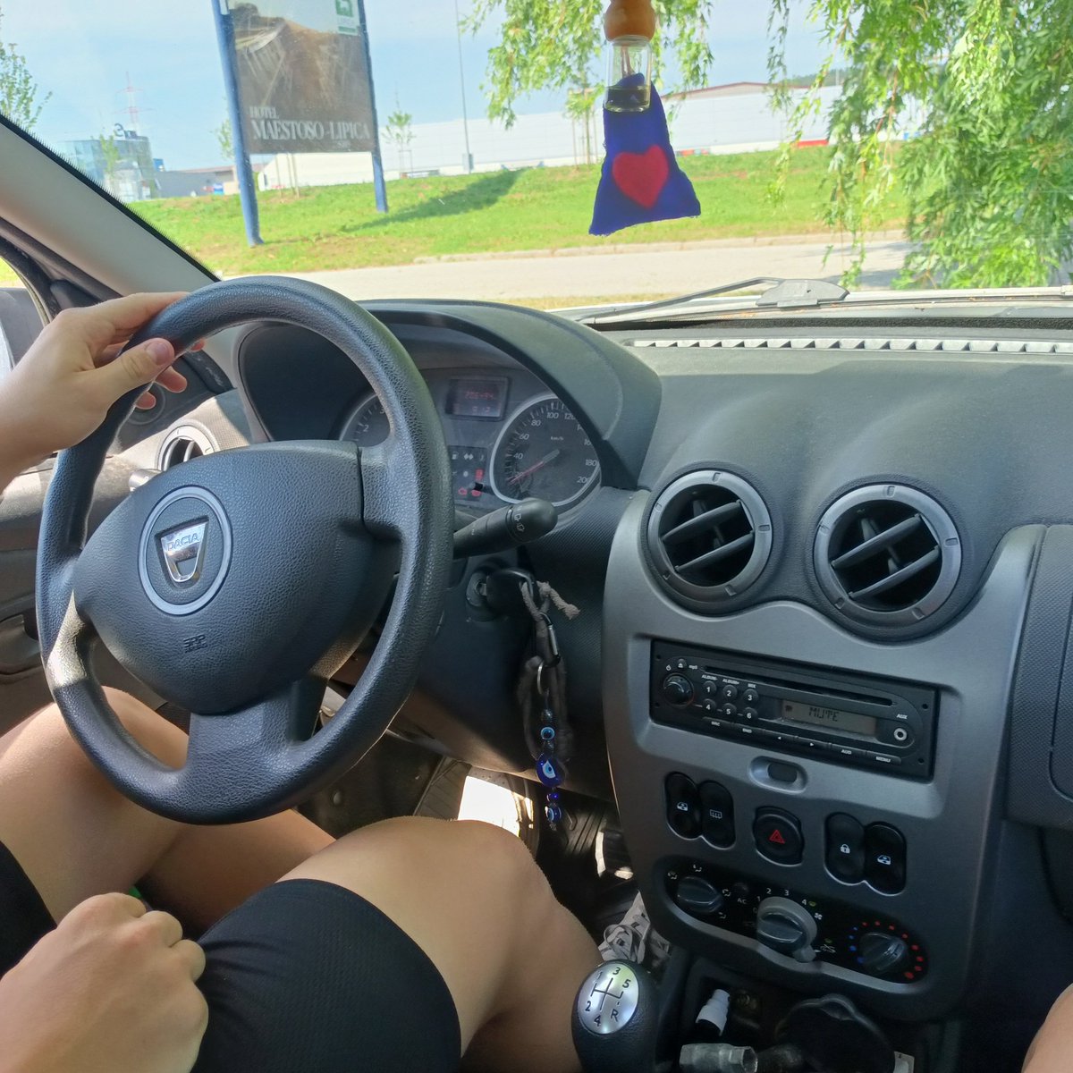 That day has come: teaching the first kid to drive.
It's so strange  to verbalize what a driver does when I've been automatcally doing it for decades.