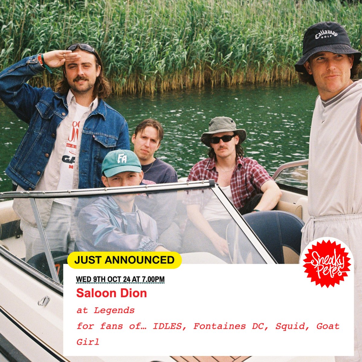 Tickets Scotland (@ticketsscotland) on Twitter photo New on sale
Bristol's SALOON DION
Tickets are on sale now >> t-s.co/saloo for Legends , Edinburgh on 9th October
They release their new EP Where Youβll Find Me on 14th August
A <a href="/sneakypetesclub/">Sneaky Pete's</a> Event New on sale
Bristol's SALOON DION
Tickets are on sale now >> t-s.co/saloo for Legends , Edinburgh on 9th October
They release their new EP Where Youβll Find Me on 14th August
A <a href="/sneakypetesclub/">Sneaky Pete's</a> Event