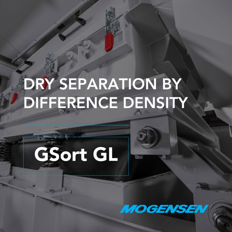 MogensenSpain's tweet image. A new #airflowtechnology is changing the way #industrialmaterials are processed. The #GSort GL&apos;s innovative fluidized input system combines fly speed and fluidized speed in the feeding chute, significantly increasing the table&apos;s capacity. 

bit.ly/46MHUbR
