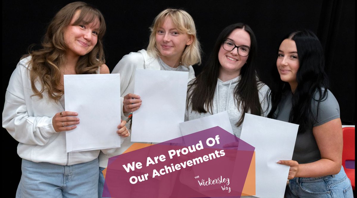 wicksixthform's tweet photo. Congratulations to Our Year 13! 👏🎉

We are incredibly proud of our Year 13 students today. Their dedication and hard work have paid off in a fantastic set of results that have exceeded our expectations!

#ProudtobeWickersley

Full Post - https://t.co/pdhh4YOvpX https://t.co/saKTVVZ5gS