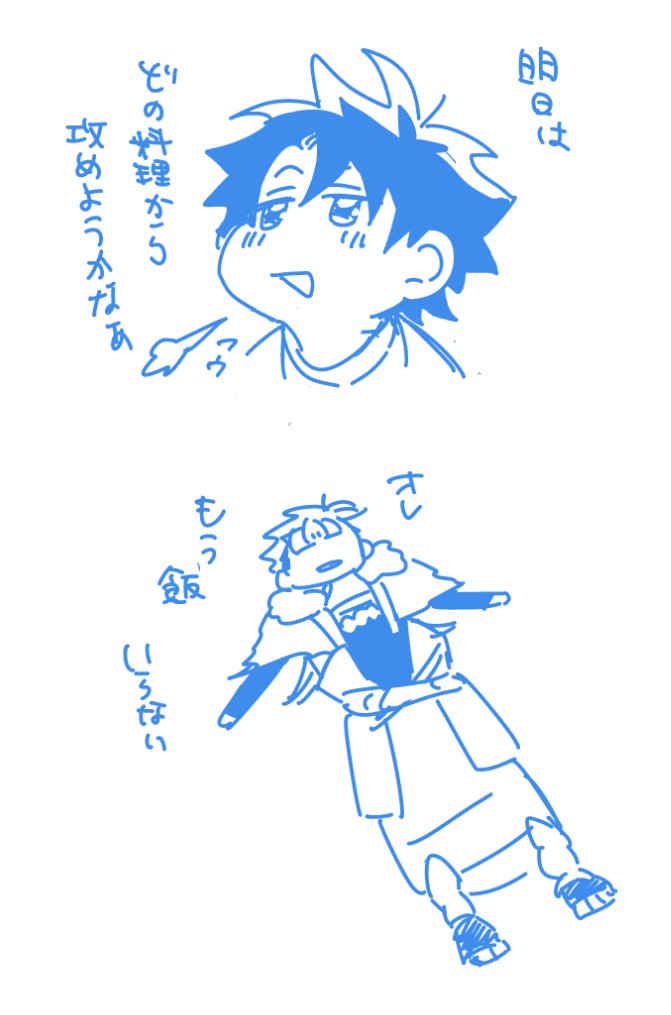 たべすぎキャと落書き