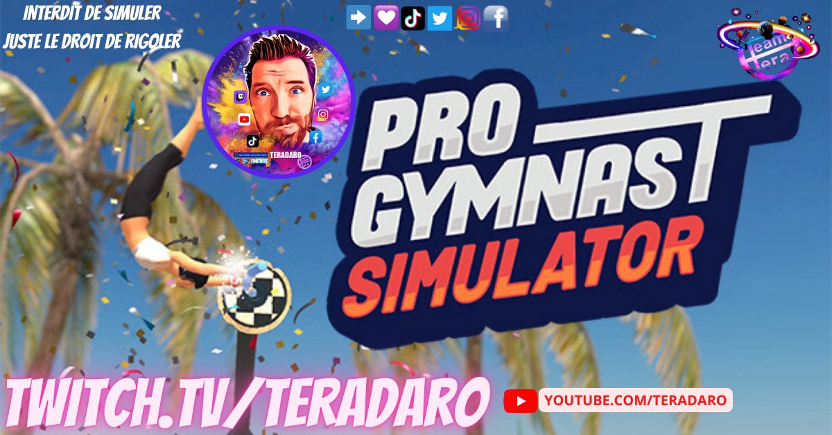 FlorentLevel's tweet photo. Ce soir @TERADARO vous invite pour un Entraînement pour les Paralympiques💪🏻🧑🏻‍🦽
PRO GYMNAST SIMULATOR 

🌟➡️💟 https://t.co/MUDxFhgXSn ✨
🎥➡️❤️ https://t.co/t9h60ZH1Gz ✨

#Paris2024 #JO2024 #OlympicGames #OlympicGamesParis2024 #Paralympiques https://t.co/oUPalACGaS