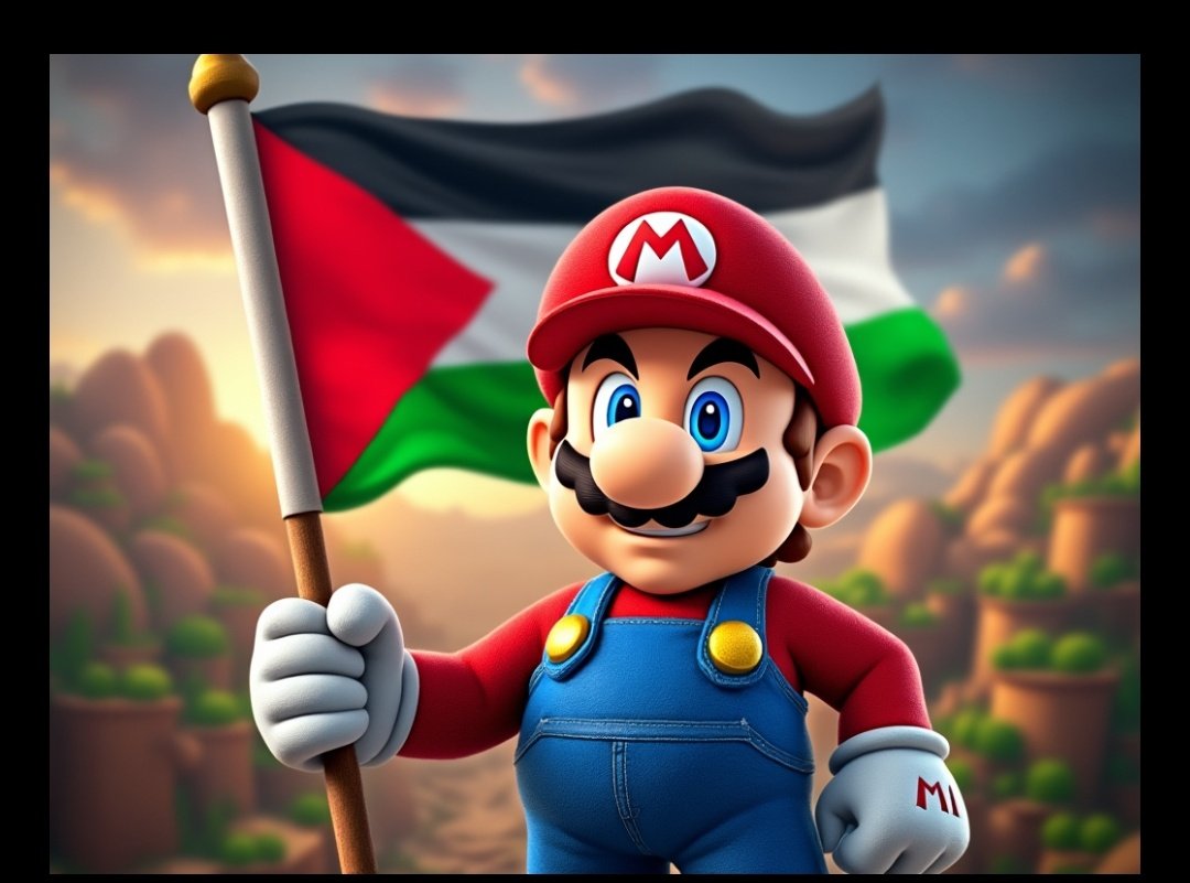 Mario made with grok