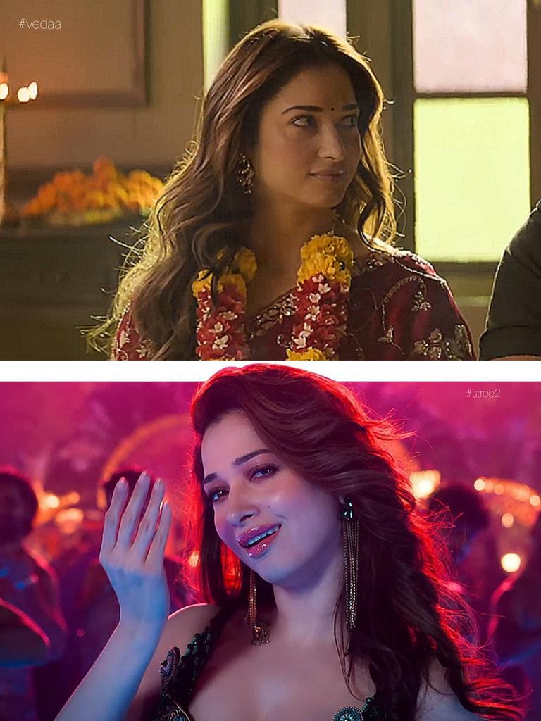 The VERSATILE day on board 🧿🤩
Aug 15 🎯 2 different genre  2 different characters ❤️‍🔥 

<a href="/tamannaahspeaks/">Tamannaah Bhatia</a> it's your day to flash happiness #Vedaa and #stree now available your nearest big screen 

#TamannaahBhatia #Tamannaah