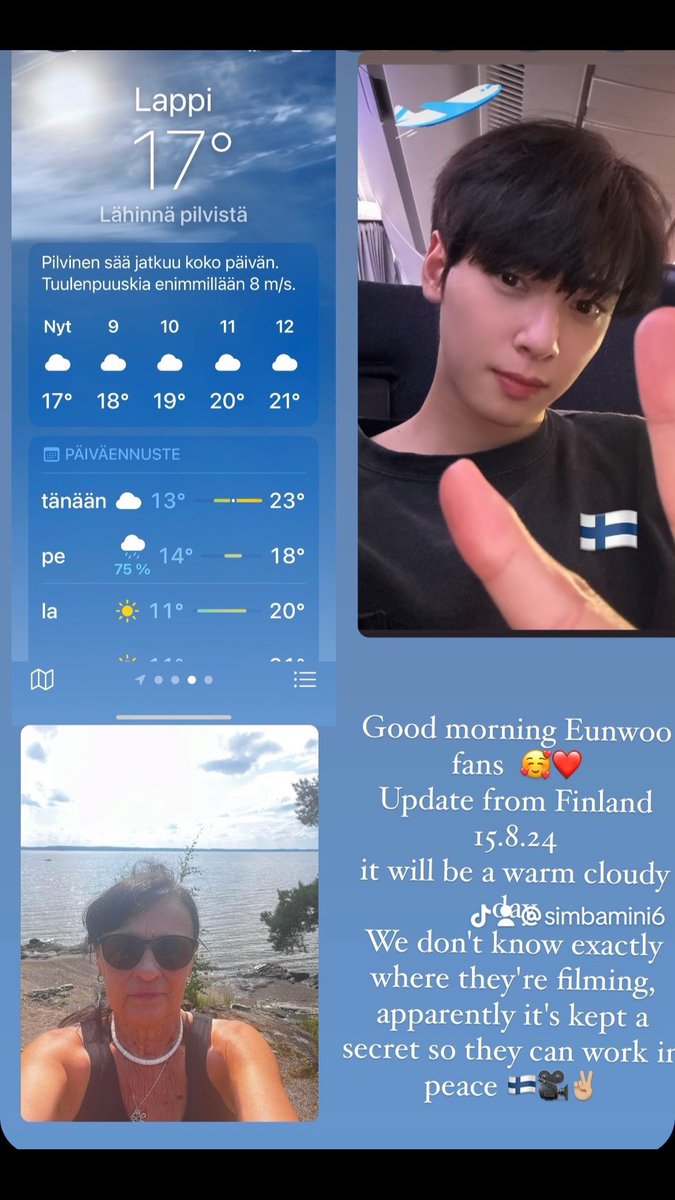 FanpageTepa's tweet photo. @Meltypink_ew @eunwoomelike @CHAEUNWOO_offcl 15.8.24 
#CHAEUNWOO ❤️
#FINLAN 🇫🇮 https://t.co/nGvWIXKM9W