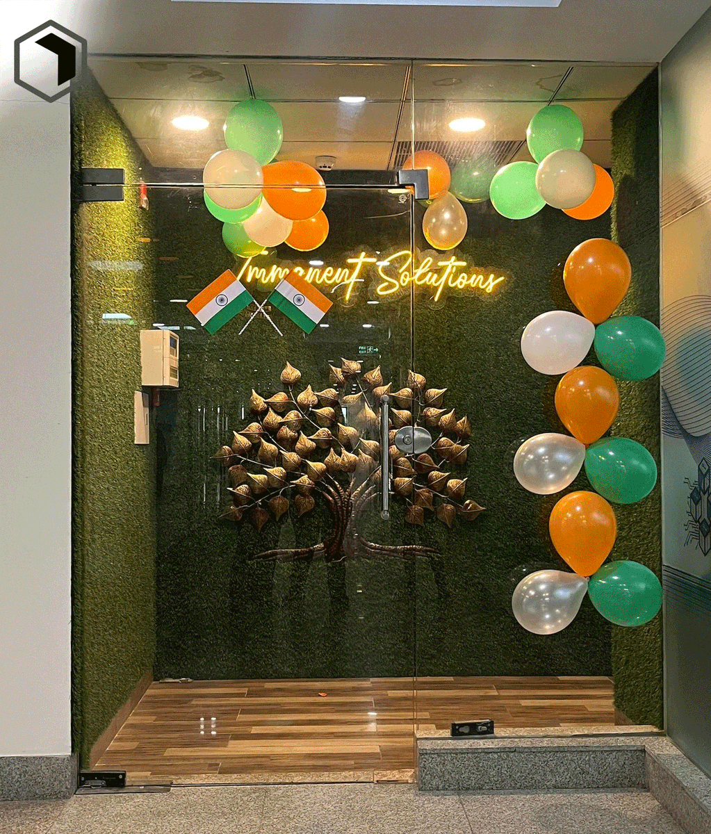 Immanentians's tweet photo. Happy Independence Day from Immanent Solutions! 

#IndependenceDay #ImmanentSolutions #TeamSpirit #Innovation #Pride #Freedom https://t.co/4xoymuATSn