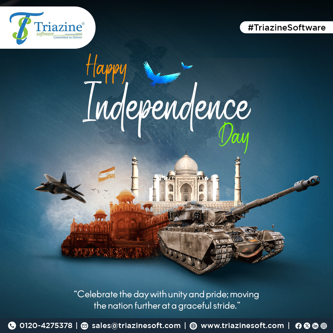 triazinesoft's tweet photo. Celebrating the spirit of freedom and innovation this Independence Day. Here’s to the boundless possibilities and shared successes that drive us forward.  

Happy Independence Day to all 🇮🇳
#IndependenceDay #IndependenceDayIndia
#15August
#IndiaIndependence
#AzadiKaAmritMahotsav https://t.co/67vsweybeU