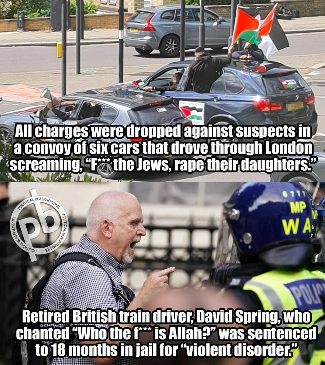 Two tiered poIicing in the UK.

Certain groups get a free pass. Why is that?