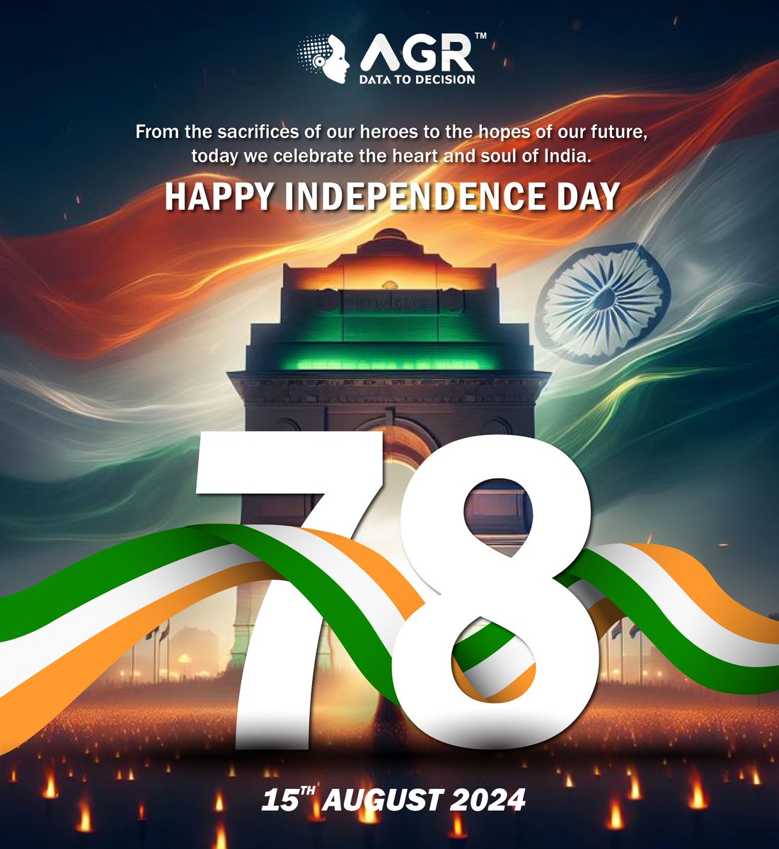 AgrKnowledge's tweet photo. Happy Independence Day, India! 🇮🇳📷 Celebrating our freedom and bright future.
#IndependenceDay #JaiHind #ProudToBeIndian #Freedom #UnityInDiversity #India #CelebrateIndia #NationFirst #Inspiration #IndianPride https://t.co/aKqfcLc4Je