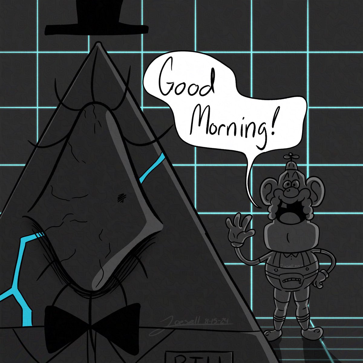 Joesell_Draws's tweet image. Got inspired. Had to do it ʅ（◞‿◟）ʃ

#GravityFalls #BillCipher #billgravityfalls #BookOfBill #unclegrandpa
