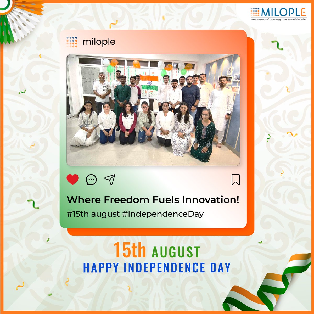Milople's tweet image. This Independence Day, let&apos;s salute the power of freedom and the endless possibilities it brings.
Visit our Magento 2 Extensions page to discover more: 
milople.com/magento-2-exte… #Milople #IndependenceDay #Magento2Extensions
