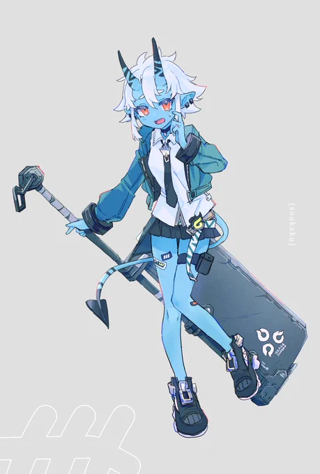 デザインが良すぎる#蒼角 #zzzero #ゼンゼロ 