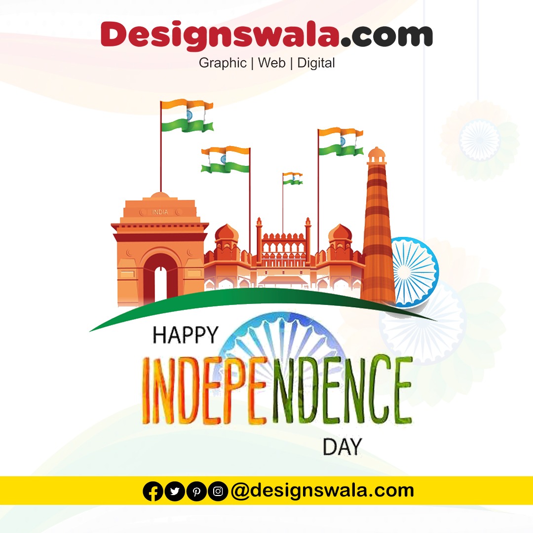 Happy Independence Day!

#Designswalacom #independenceday #independencedayindia #india #august #happyindependenceday #independence #freedom #jaihind #bharatmatakijai #independencedaycelebration #indian #indianindependenceday #thindependenceday #indianarmy #independencedayspecial
