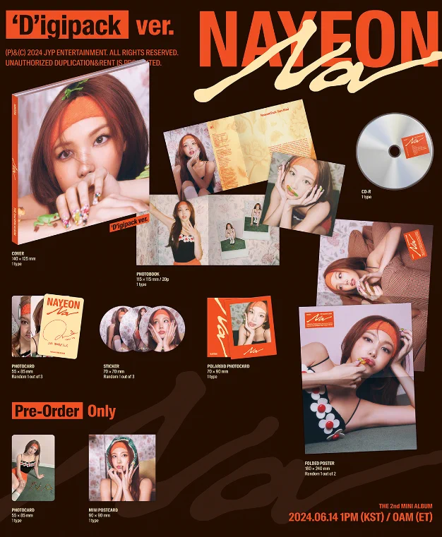 アニメイト商品情報局 в X: „📀TWICE NAYEON NA(Digipack Ver
